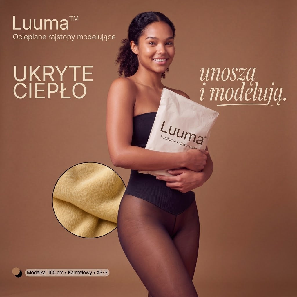 Luuma™ Ocieplane rajstopy modelujące